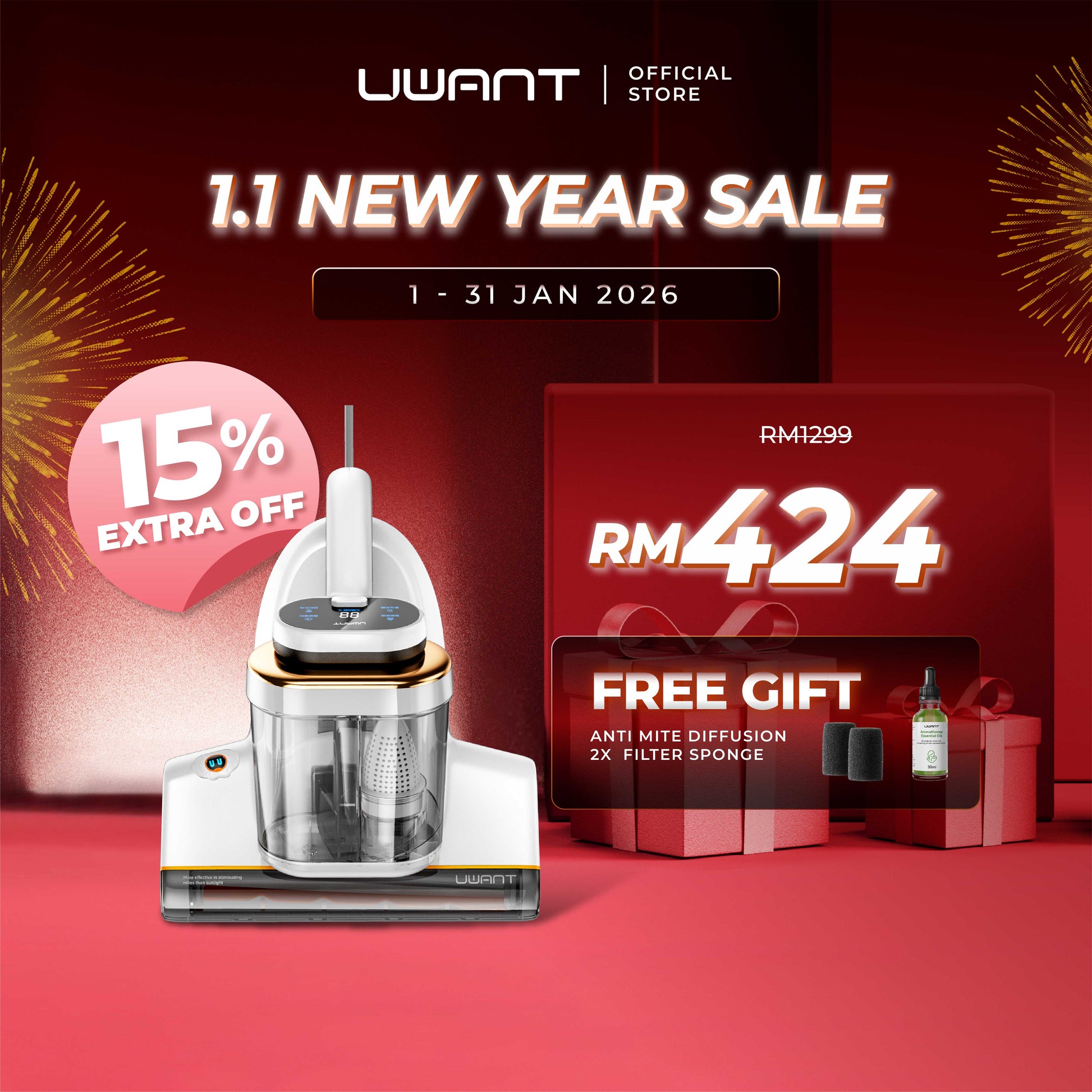 Uwant M700 Dust Mite Vacuum Uwant-my