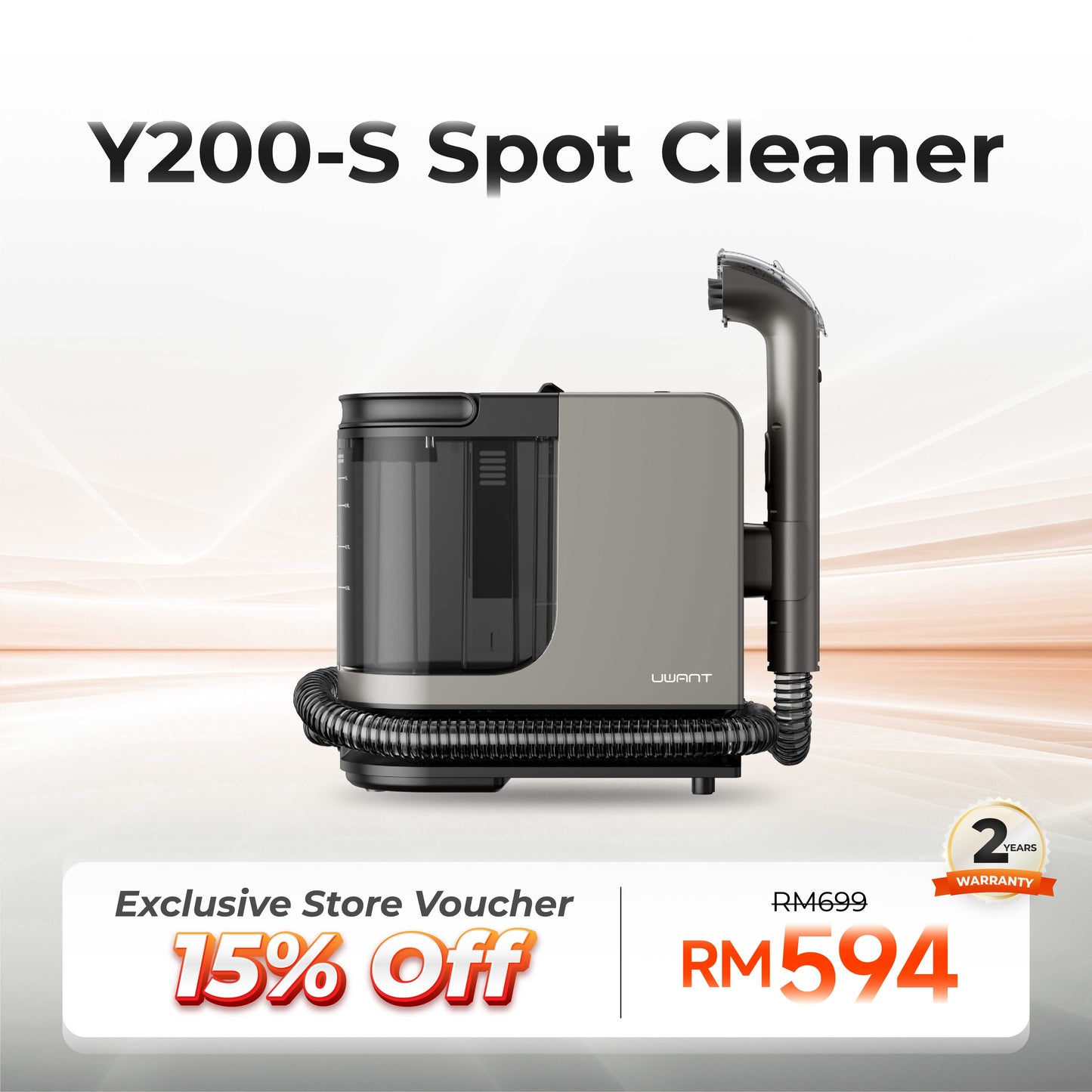 Uwant Y200s Fabric Steam Cleaner