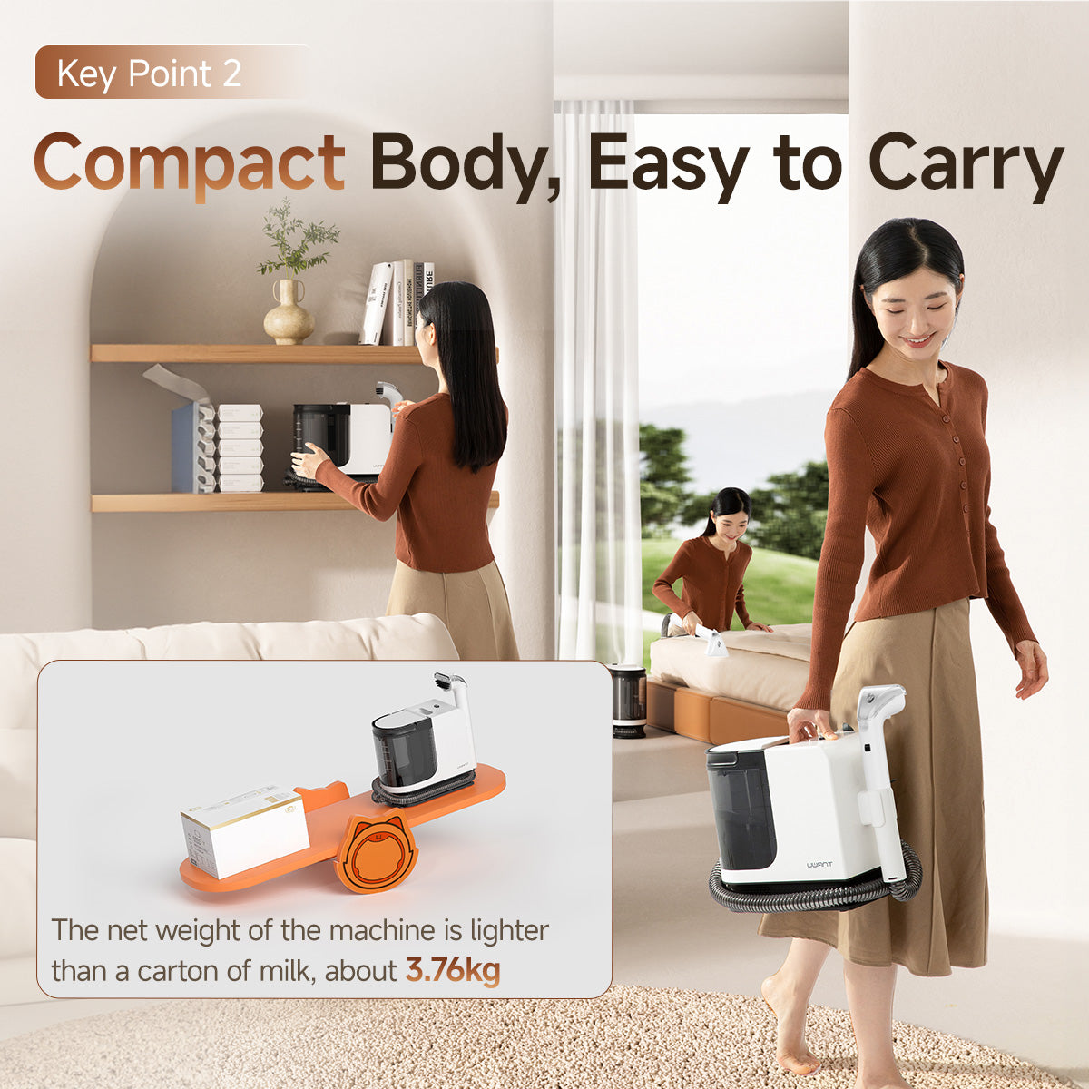 Uwant Y200 Fabric Steam Cleaner