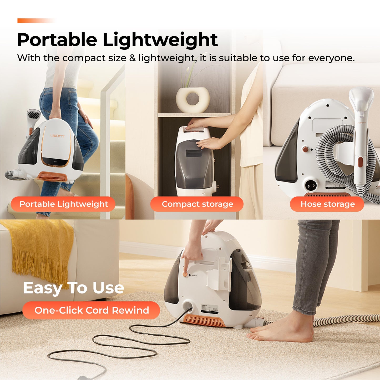 UWANT B100S Portable Spot Cleaner