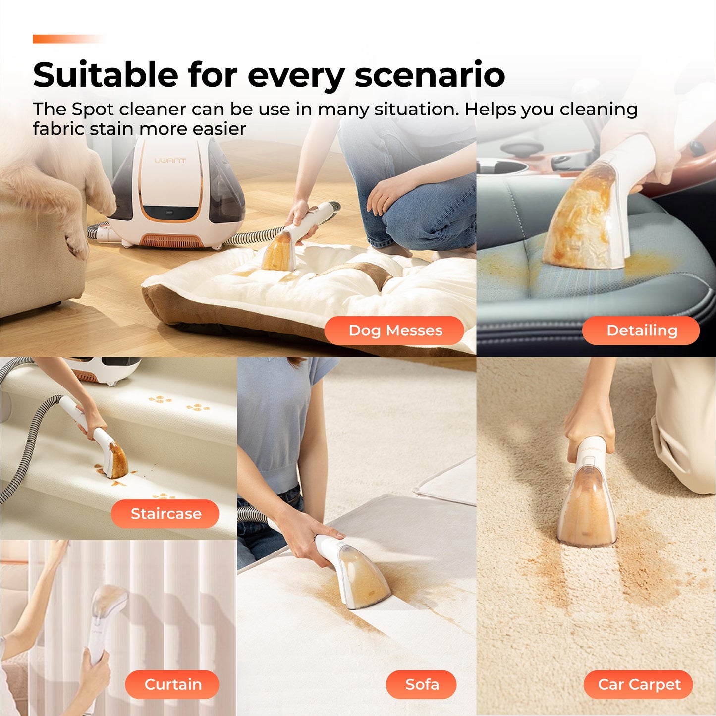 UWANT B100S Portable Spot Cleaner