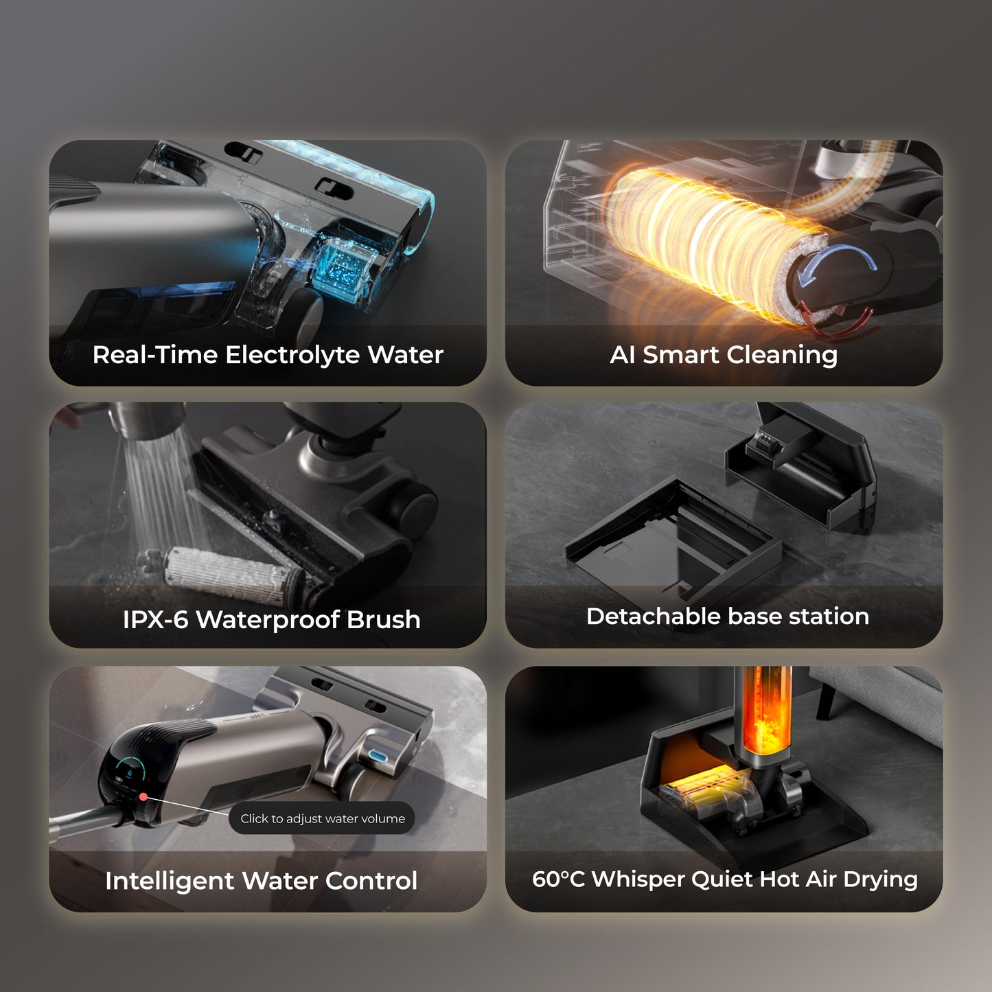 Uwant D500 Pro Push-in Wet Dry Vacuum