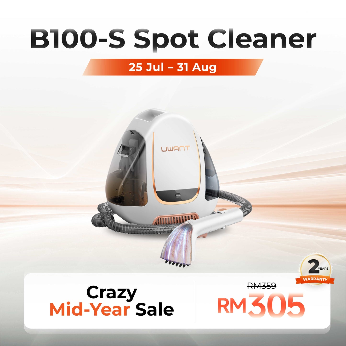 UWANT B100S Portable Spot Cleaner