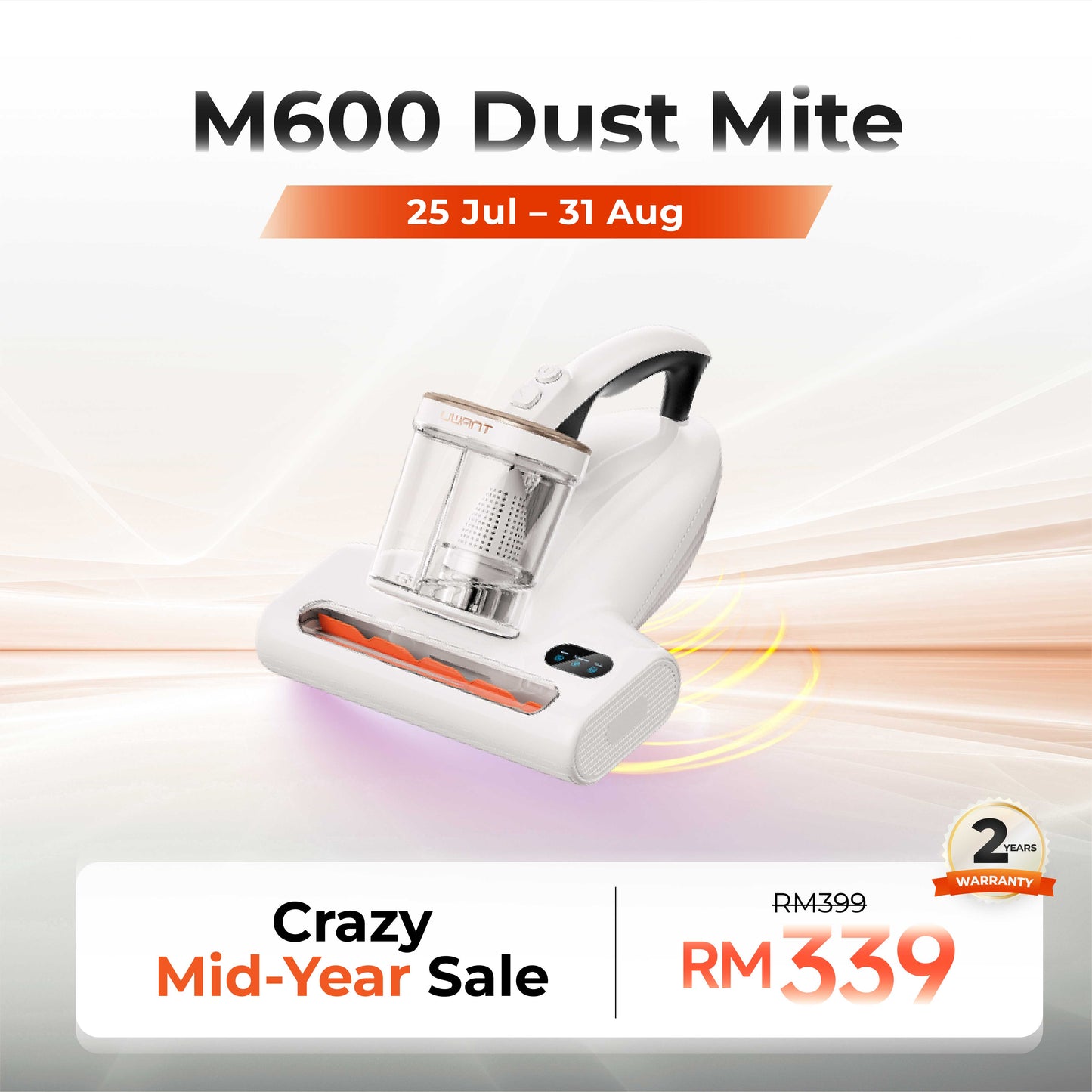 Uwant M600 Dust Mite Vacuum