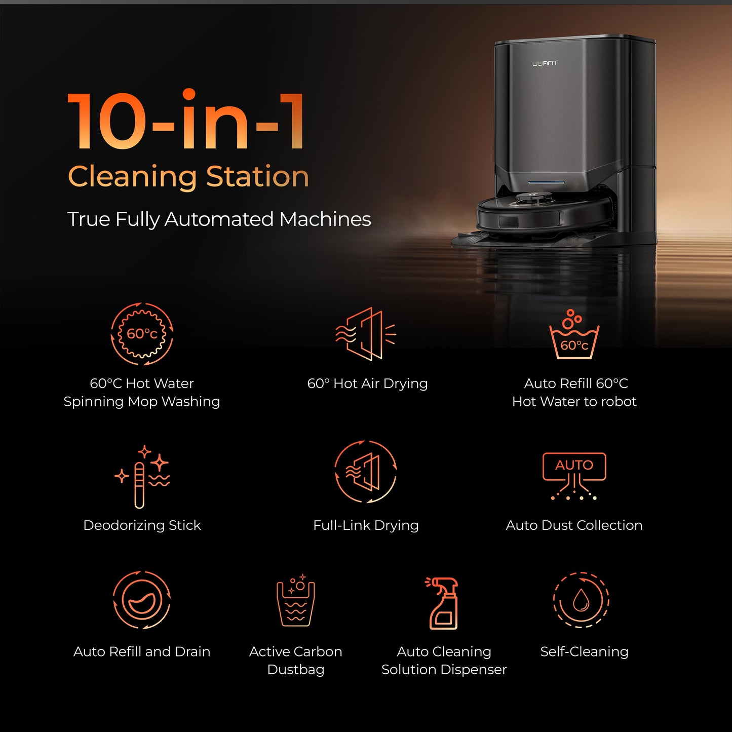 UWANT U300 Smart Robot Vacuum