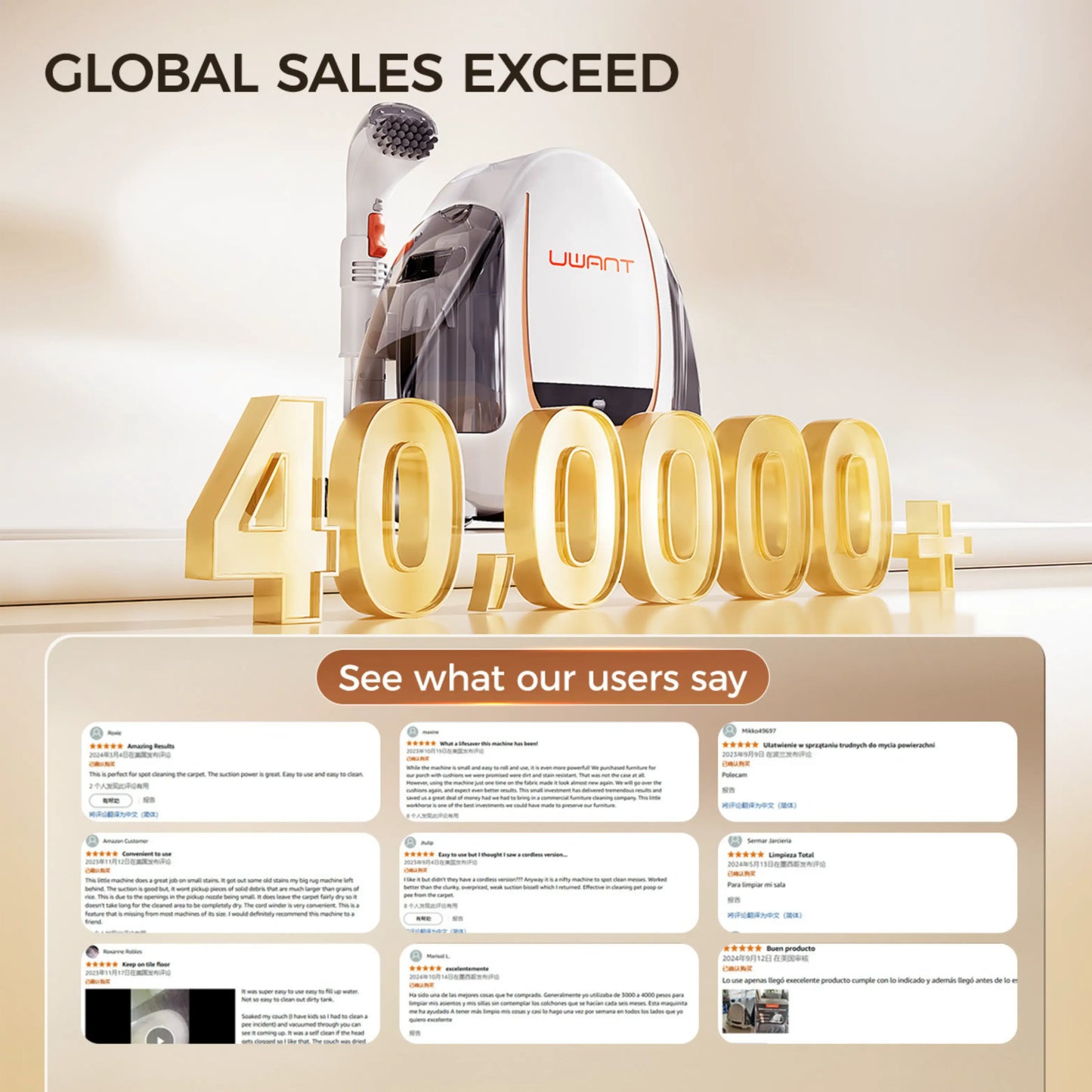 UWANT B100S Portable Spot Cleaner