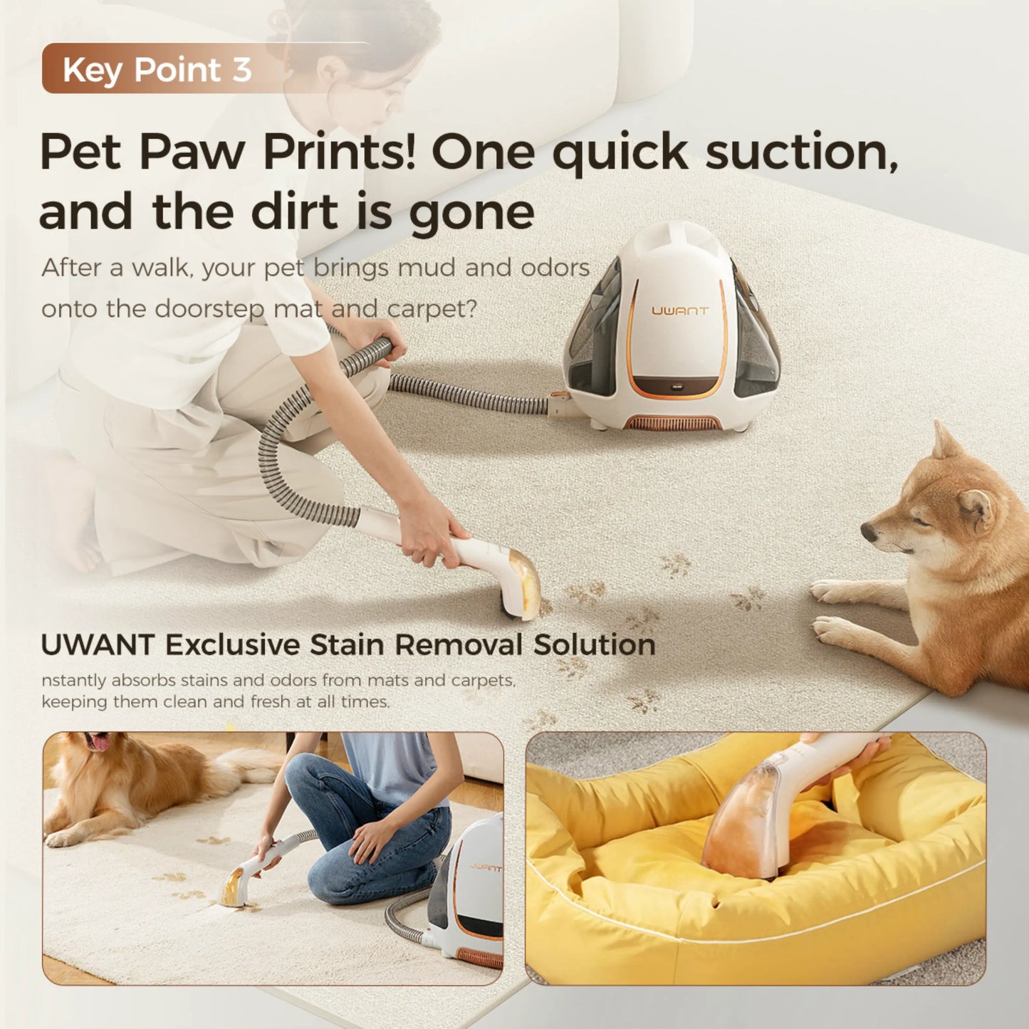 UWANT B100S Portable Spot Cleaner