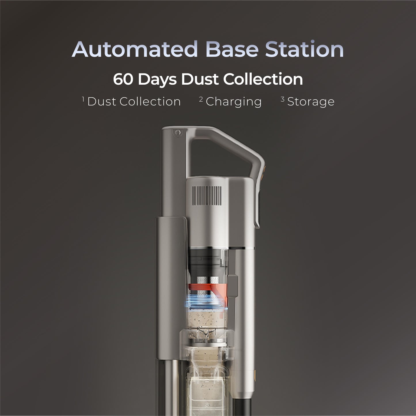 Uwant V500 Cordless Station Vacuum Cleaner