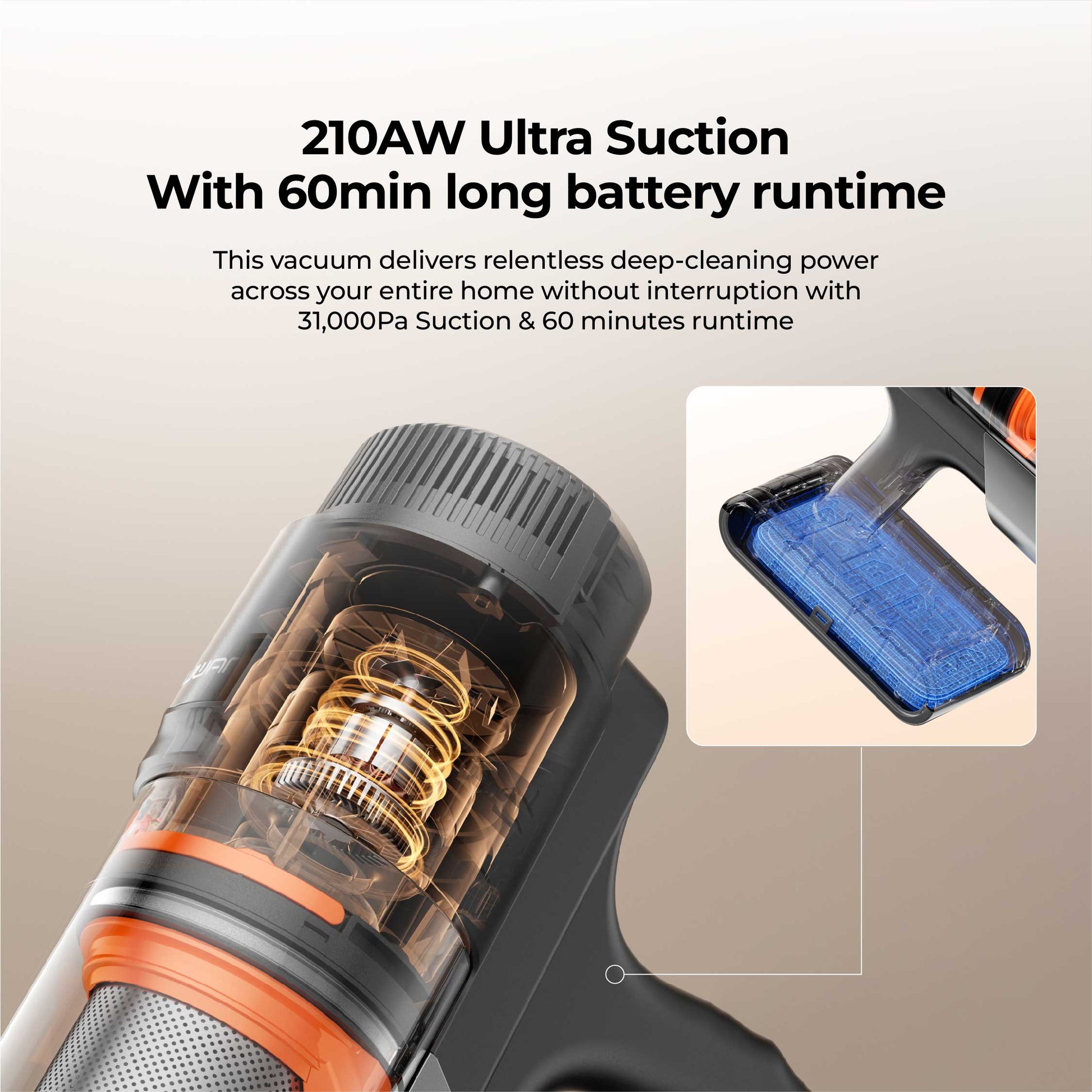 [NEW] Uwant V600 Cordless Station Vacuum Cleaner Uwant-my