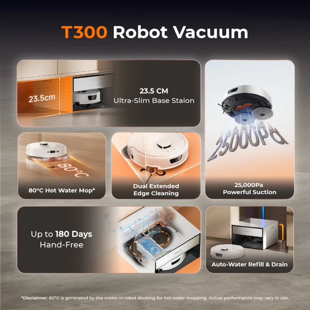 UWANT T300 Smart Robot Vacuum Uwant MY
